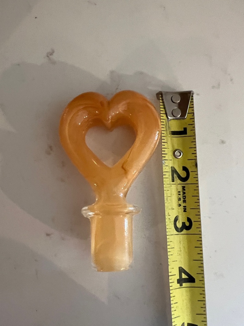 Vintage Maestri Vetrai Art Glass Decanter Heart Stopper Italy Colorful Swirl - Picture 12 of 13